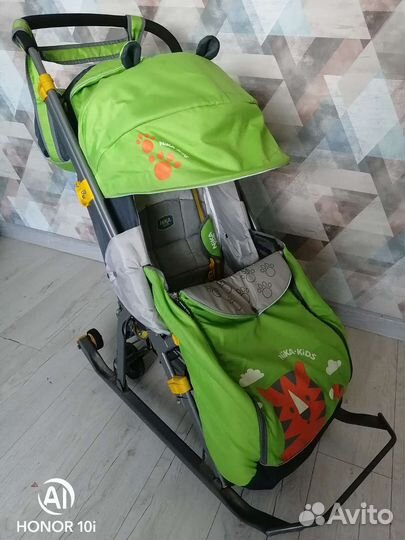 Санки-коляска