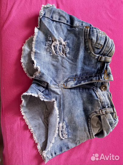 Шорты для девочки пакетом