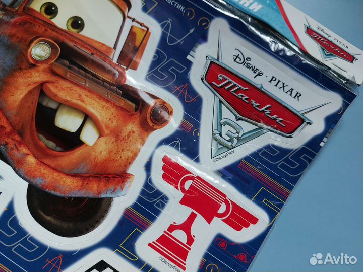 Интерьерные наклейки детские тачки