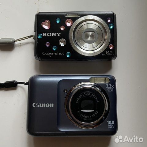 Компактный фотоаппарат canon a800 sony dsc w180 объявление продам