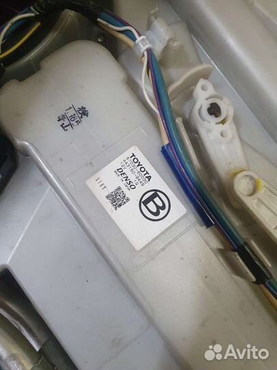 Корпус отопителя задний land cruiser 200