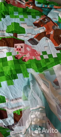 Шторы майнкрафт