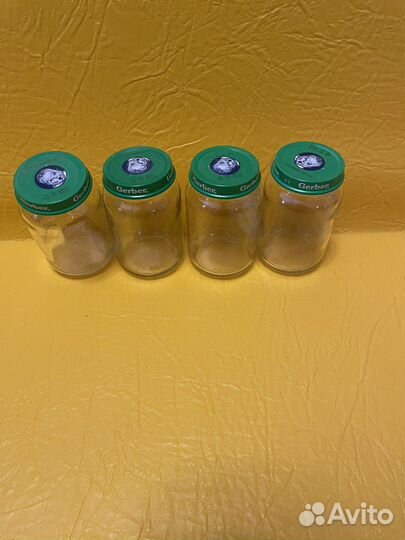 Баночки из под детского питания большие