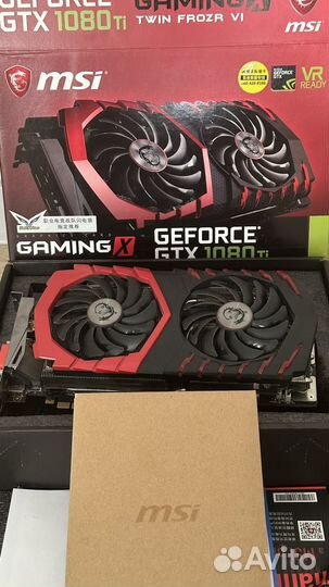 Видеокарта MSI gtx 1080ti 11gb