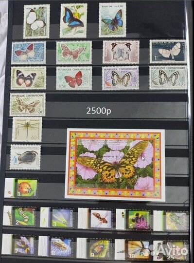 Марки с фауной 2