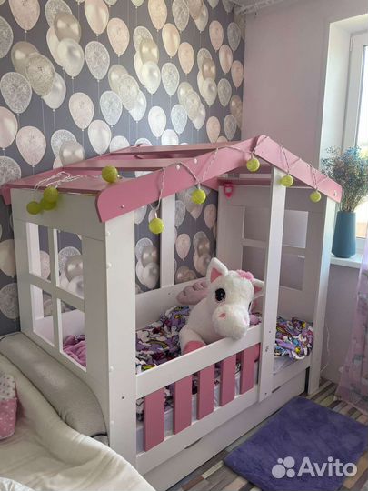 Детская кровать-домик 160*80