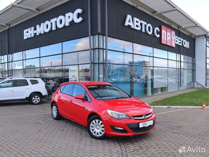 Opel Astra 1.6 МТ, 2013, 67 655 км