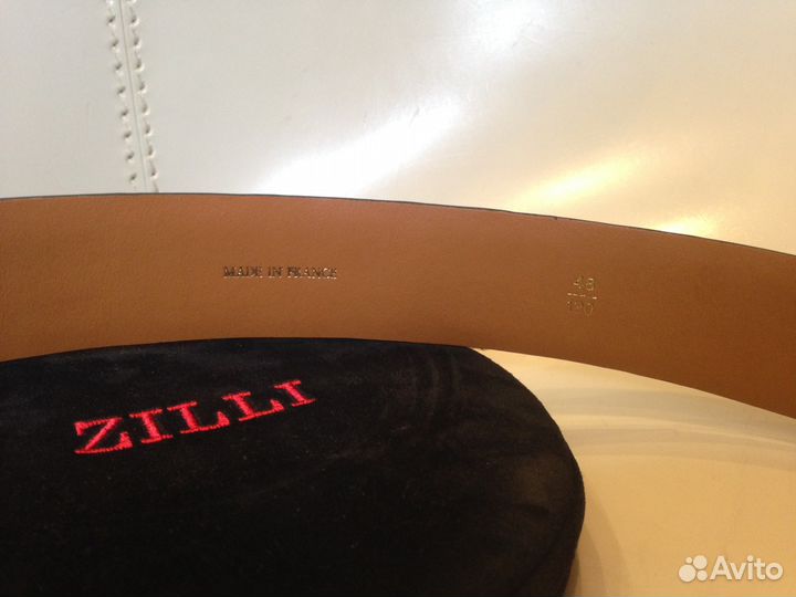 Ремень Zilli, оригинал, новый