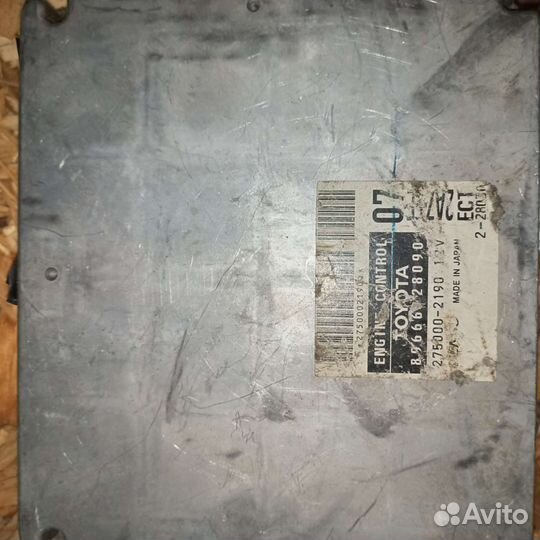 Блок управления 3s-fe, 2 az