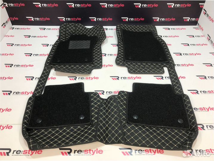 Ковры салона 3D Nissan X-Trail 32 Левый руль K1748