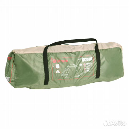 Палатка BTrace Scout 2 (220*290*120) Зеленый/Бежев