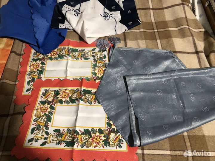 Салфетки, скатерти. цена за все