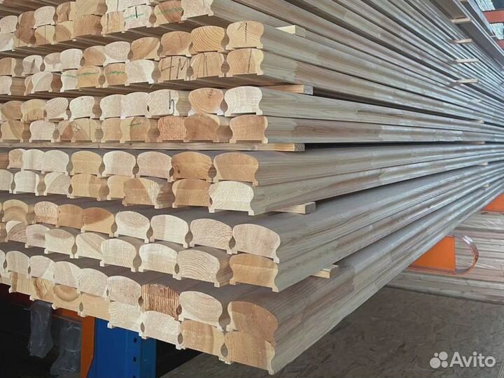 Поручень из лиственницы от производителя