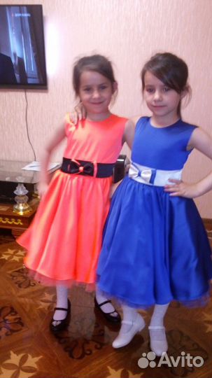 Платье для девочки 4-6 лет