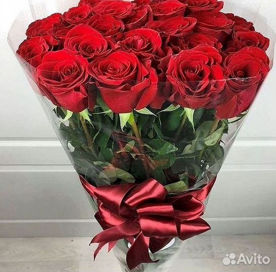 Высокие розы Букеты с доставкой