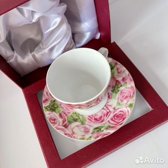 Чайная пара фарфор 220 мл