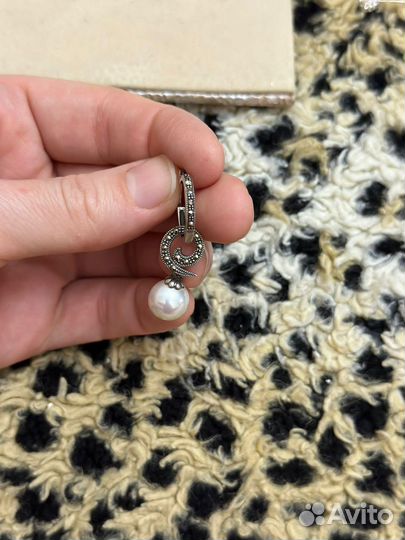 Серебряные серьги