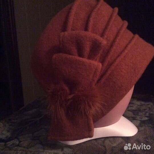 Шляпка, шапка, повязка, шарф, митенки