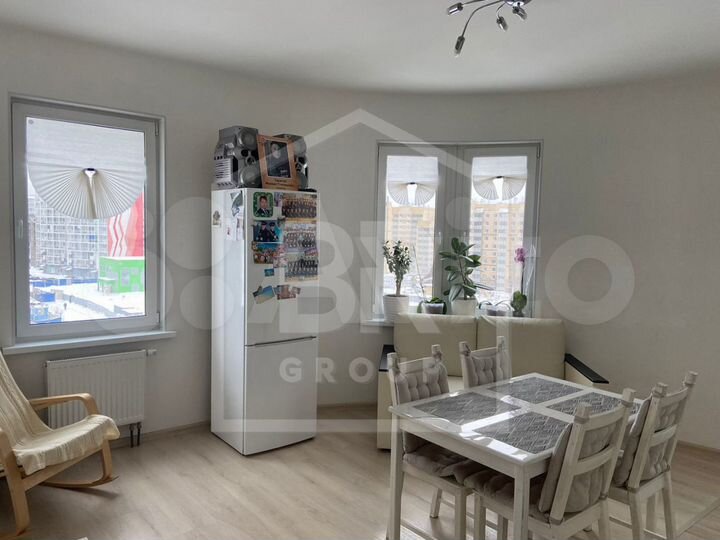 2-к. квартира, 58,6 м², 7/12 эт.