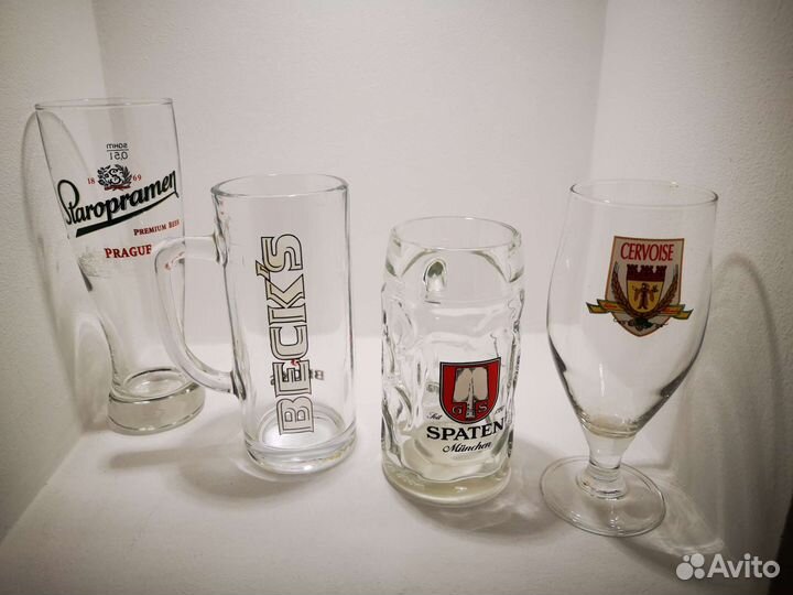 Пивные бокалы Новые