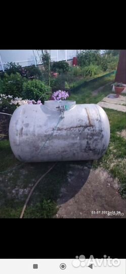 Алюминиевая бочка 600 литров