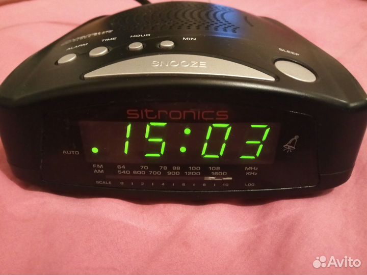 Радио часы будильник
