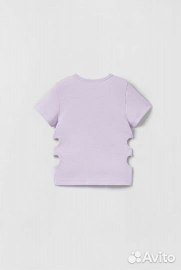 Футболка-топ zara для девочки 130 в наличии