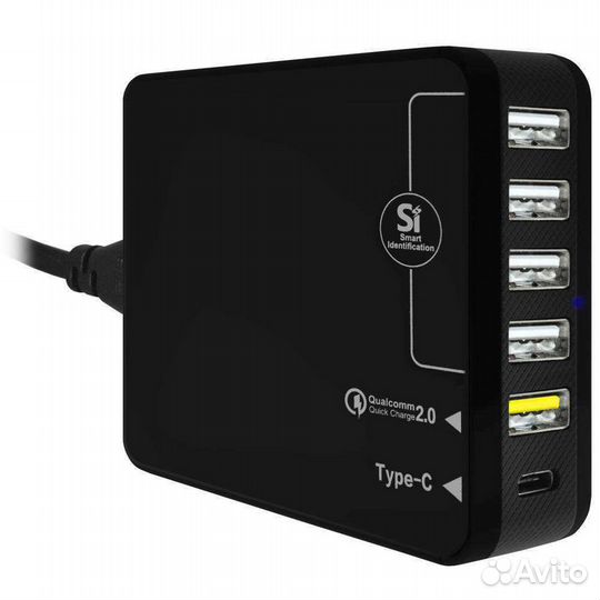 Amzer 35W 6-Port USB Charger зарядное устройство