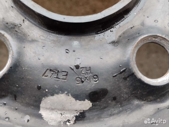 Диски skoda octavia, golf 5, passat r15, t4