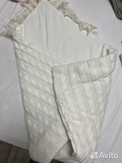 Конверт одеяло на выписку зимний