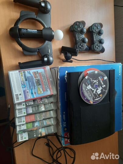 Игровая приставка ps3 super slim