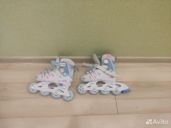 Роликовые коньки детские раздвижные