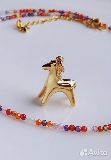 Кулон подвеска лошадка