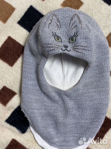 Шапка шлем 6-9 месяцев
