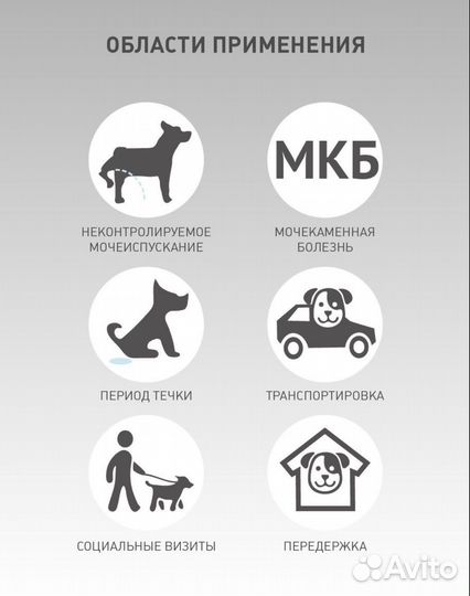 Подгузники для собак