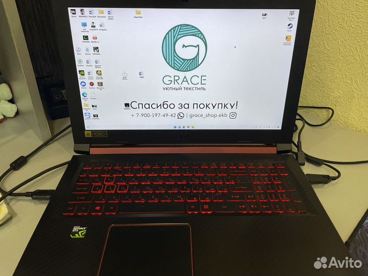 Игровой ноутбук Acer nitro 5