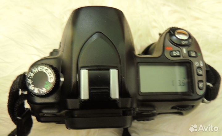 Nikon D80 с объективом Nikon af Nikkor 28-80 mm