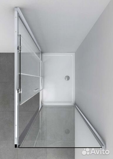 Душ. уголок Vincea 110x90 Черный Софт vsr-3so9011