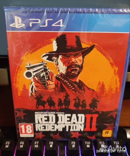 Red dead redemption 2 ps4(новый диск)