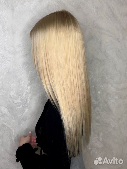 Кератиновое выпрямление волос