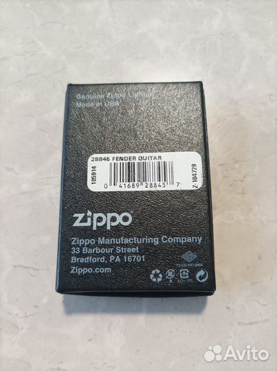 Зажигалка Zippo Fender 28845