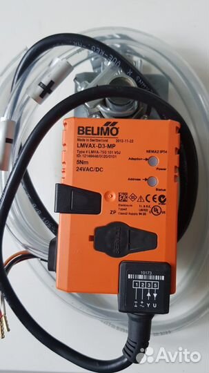 Belimo приводы управления воздушными заслонками