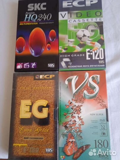 Видео кассеты. Новые