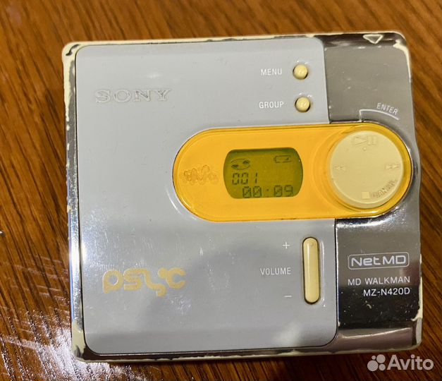 Минидисковый плейер-рекордер Sony mz-n420d