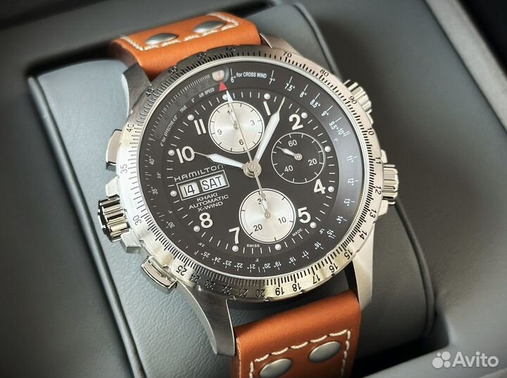 Hamilton Khaki Aviation X-Wind Chrono оригинал