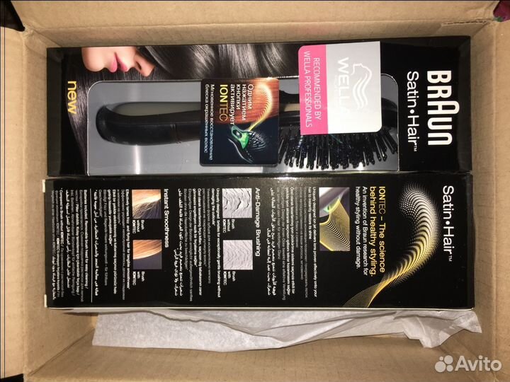 Braun satin hair расческа с функцией ионизации