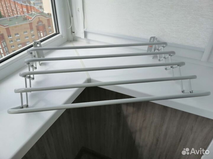 Раскладная сушка белья на стену ширина 60см