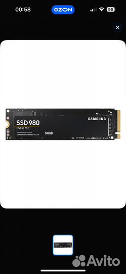 Samsung 980 500gb