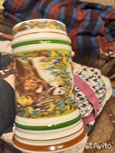 Кружка пивная ГДР новая