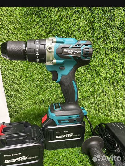 Шуруповёрт-ледобур heimerdinger с 2акб 6ач